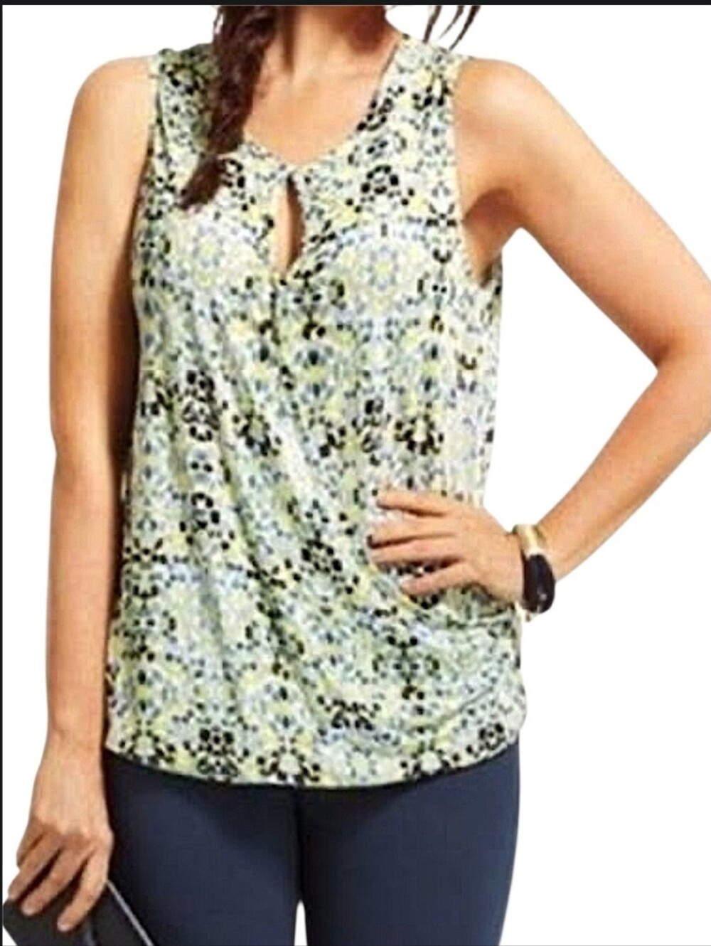 Cabi Kaleidoscope Crossover Tank Top